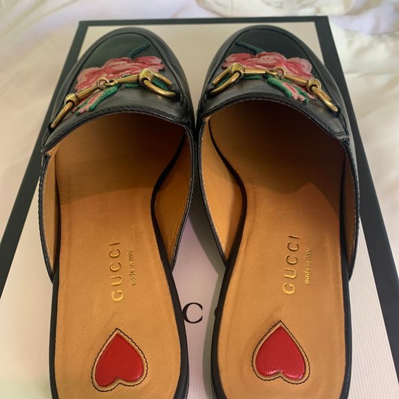 AUTHENTIC GUCCI Princetown Loafers Size 5.5 NWT - Picture 4 of 5